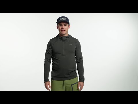 Men's Trax Power Grid Half Zip Hoodie | Winter '25