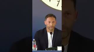 Fenerbahçenin Yeni Teknik Direktörü Tedesco, Imza Töreninde Konuşmasına Türkçe Başladı