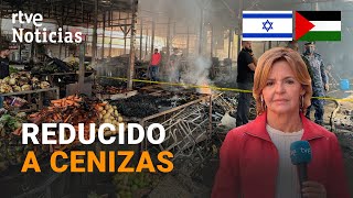ISRAEL-GAZA: DESTRUIDO el PRINCIPAL MERCADO de RAMALA tras una INCURSIÓN de SOLDADOS ISRAELÍES |RTVE