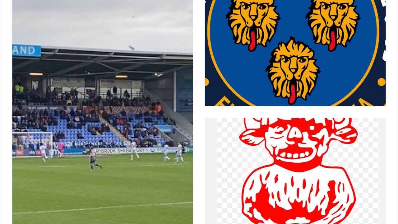 Shrewsbury Town vs Lincoln City / a great game in League one YouTube