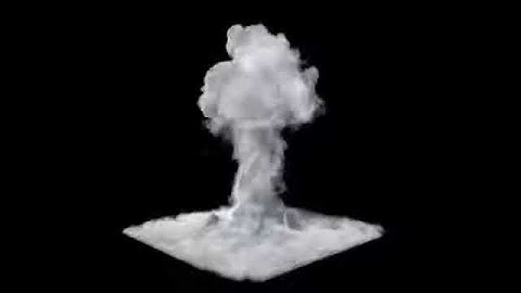 Volcano - Phoenix FD Fluid Simulation