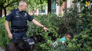 Police dog finds missing child with autism 👏👮🏼‍♂️👦🏾