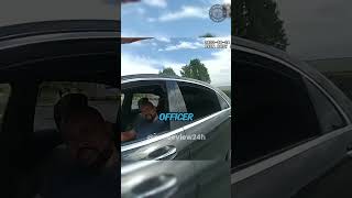 Correctional Officer Leaves Traffic Stop & Learns The Consequence