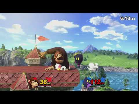 ドンキー上Bキャンセル【スマブラSP】＃shorts