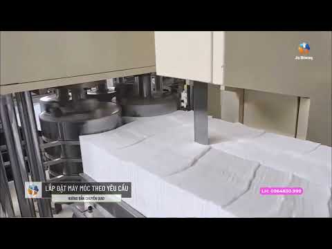 MÁY SẢN XUẤT KHĂN GIẤY VUÔNG NAPKIN 3 ĐẦU IN