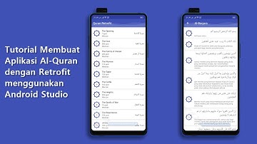 Tutorial Membuat Aplikasi Al-Quran dengan Retrofit menggunakan Android Studio