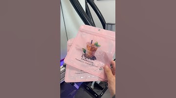 Stand up pouches digital printing machine, ready make plastic bags printer