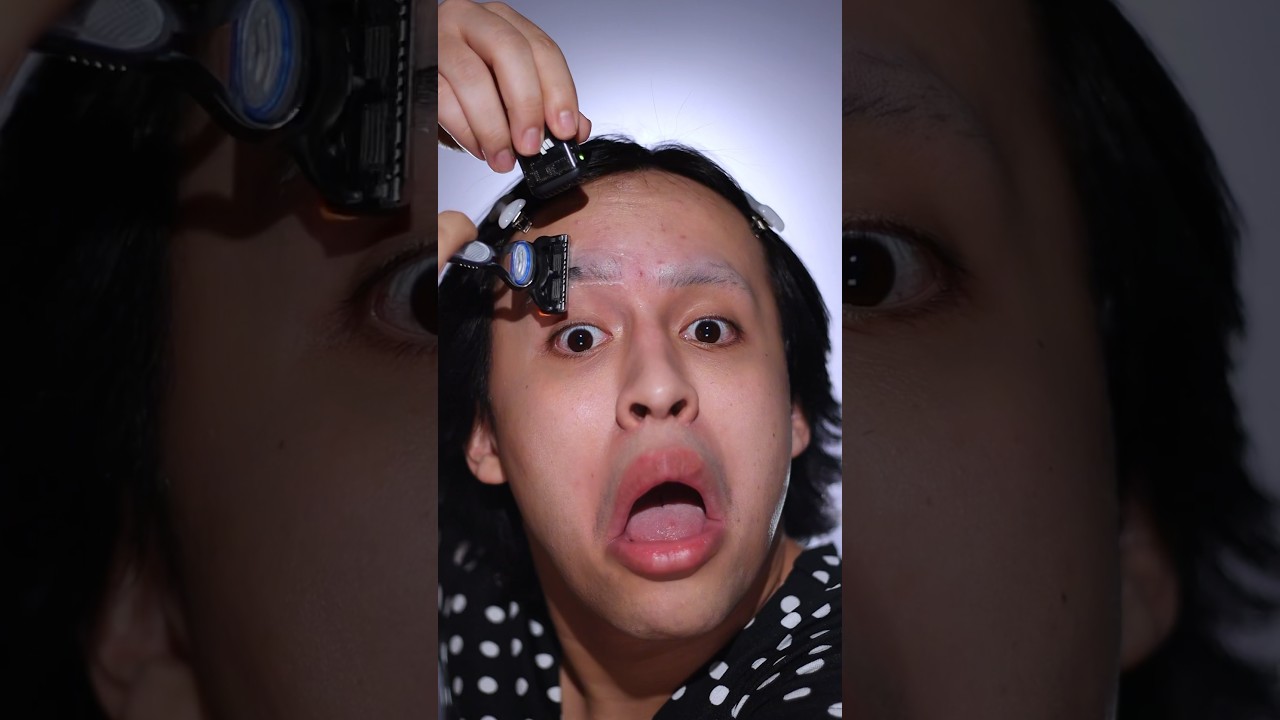 Raspando as sobrancelhas…