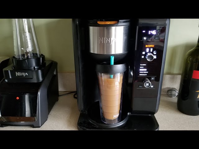 Easy Ice Coffee Ninja Hot and Cold Brewed System 