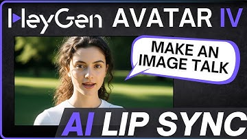 AI Lip Sync from an Image with HeyGen Avatar IV