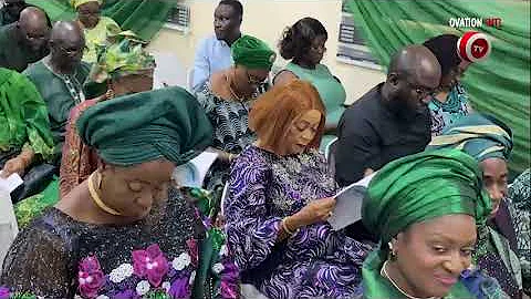 THE BURIAL OF DR. FRANK OLUBUSOLA OLATOREGUN IN IBADAN