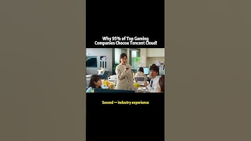 Why 95% of Top Gaming Companies Choose Tencent Cloud! #TencentCloud #AI #hunyuan