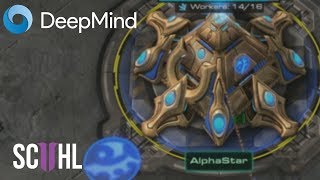 The First Match of Deepmind Starcraft 2: AlphaStar (AI) vs TLO