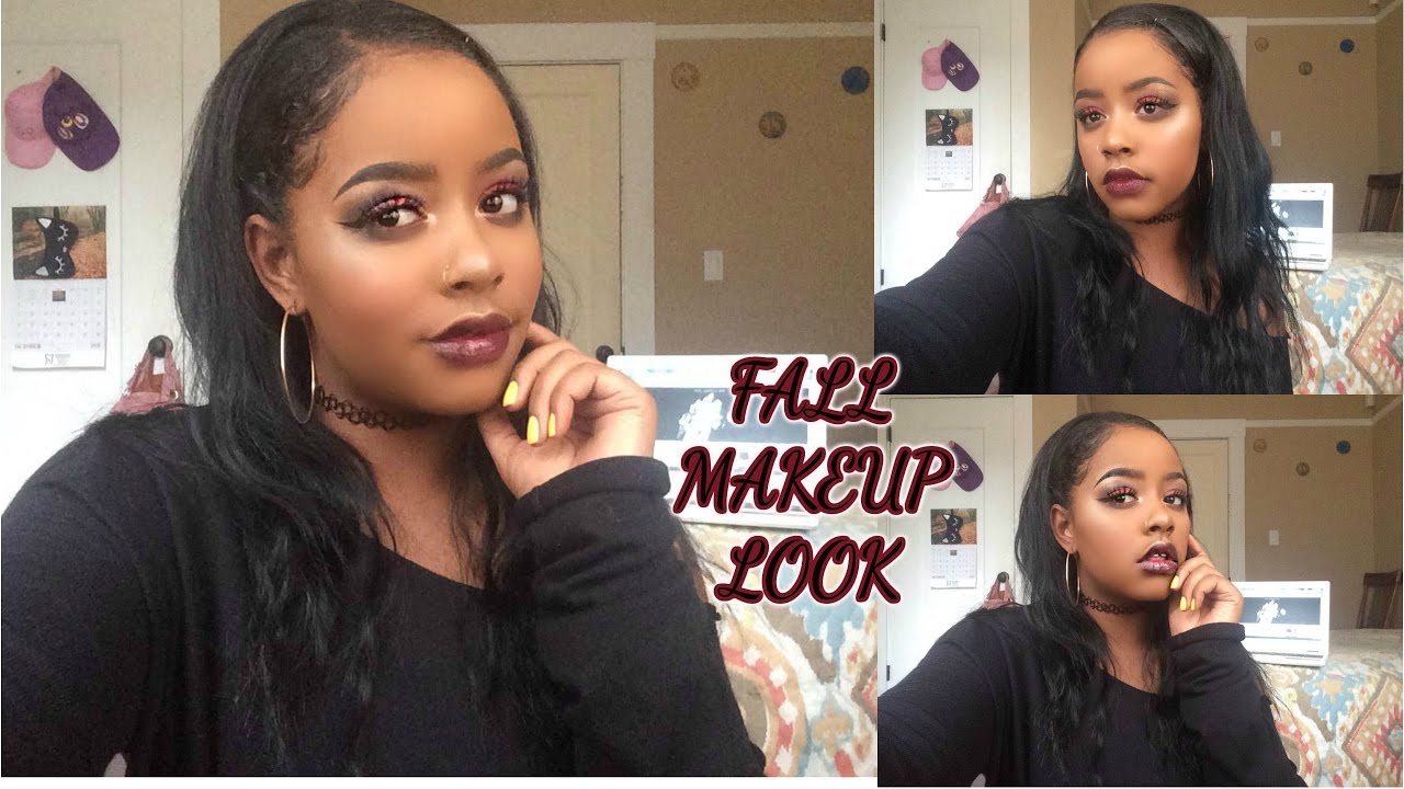Easy Smokey Fall Makeup Tutorial Ft. Colourpop - YouTube