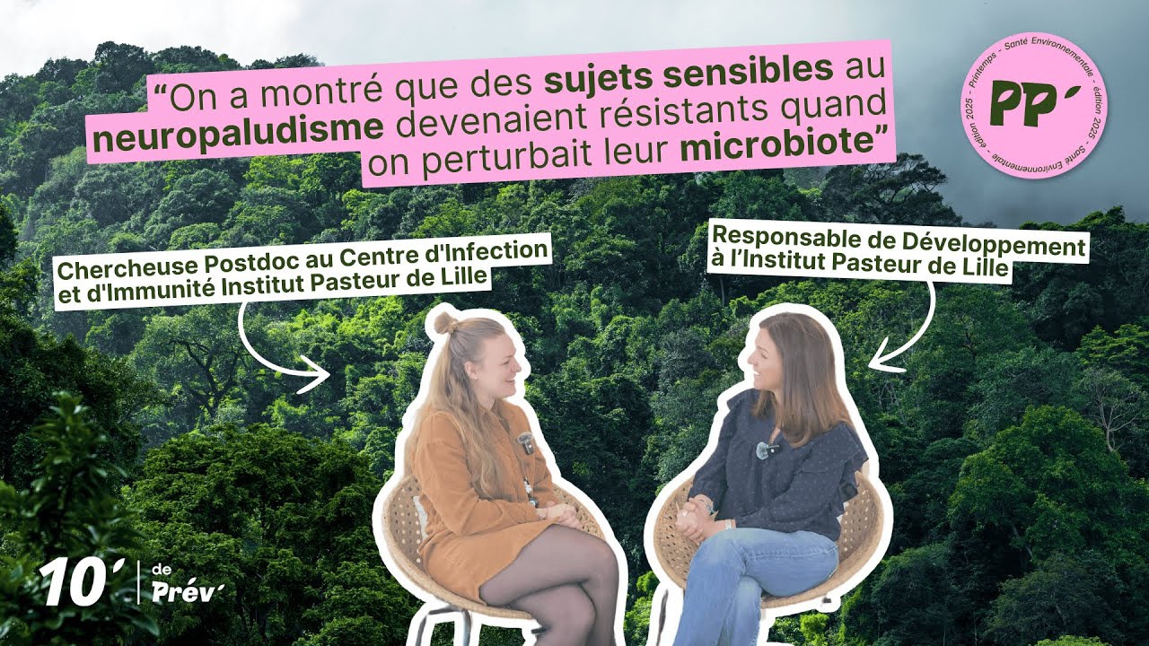Youtube Video: Microbiote et santé environnementale : quel lien ? - Ines Leleu - 10' de prév'