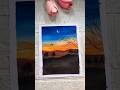 Easy Sky Painting😍#shortsfeed #treanding #viralsong #painting #drawing #acrylicscenery #art