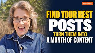 Get a Month of Social Content From One Blog URL
