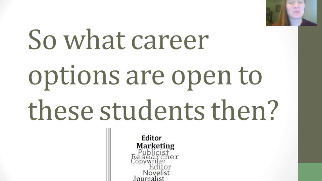 Career Life Outlook of an English Major