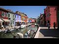 Burano Island, Walking Tour | Veneto, Italy 🇮🇹 Travel Video with Music – Italy in Photos