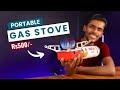 Portable Mini Gas Stove with Gas Cartridge - Rs500/- 🔥