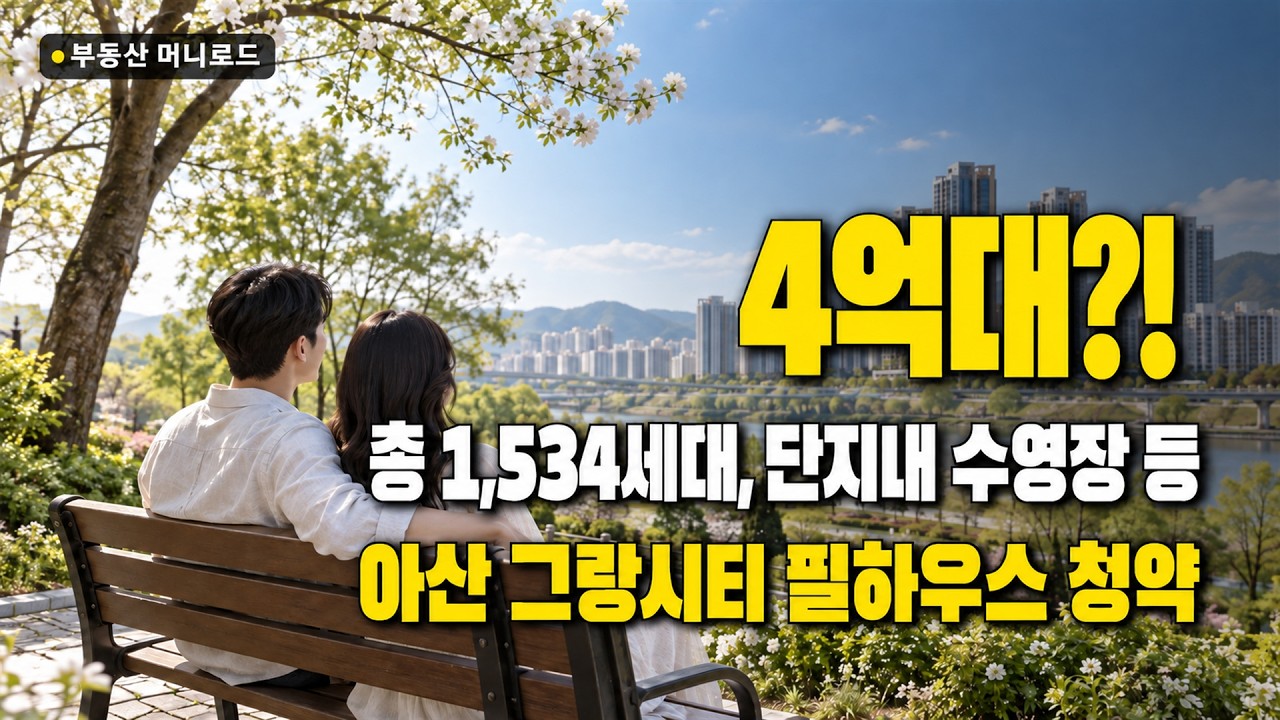 천안아산 그랑시티 필하우스 청약! 84㎡ 전 타입 4억대, 분양가·주변 시세 비교