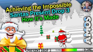 3 Layers of Parallex Scrolling and 3D road in AMOS!? Santas Present Drop 3 - how it’s made! screenshot 3