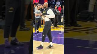 Famous LeBron pre game warmup at crypto arena Net Worth