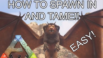 ARK: SURVIVAL EVOLVED - HOW TO SPAWN IN THE MANTICORE , TAME AND MORE! -(XBOX ONE/PC)