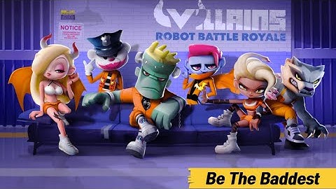 Villains - Robot Battle Royale - Gameplay Part 1 (iOS, Android)
