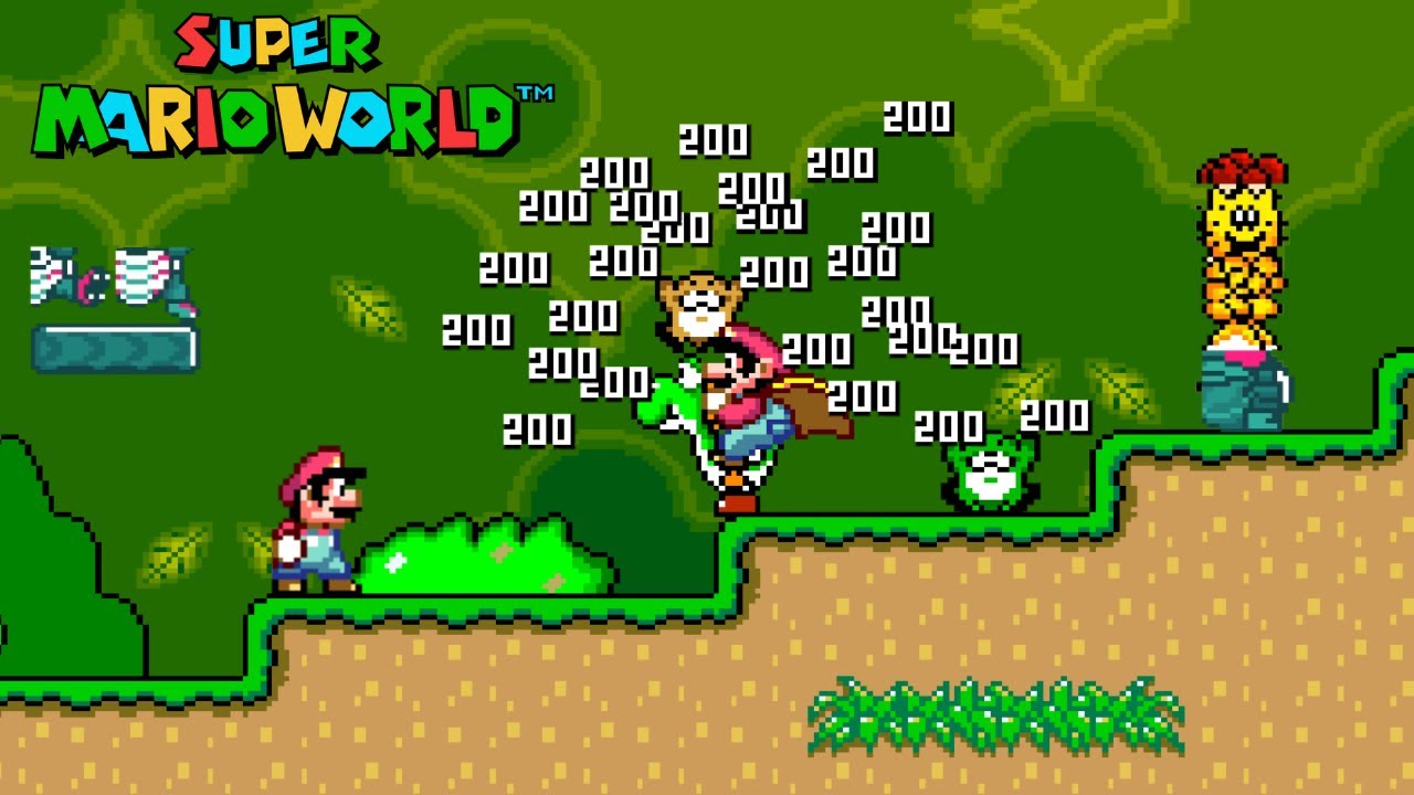 [TAS] SNES Super Mario World "glitchfest" by IgorOliveira66X (World 1 and 2)