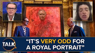 “Very ODD For A Royal Portrait” Art Critic Analyses King’s First  Portrait Since Coronation