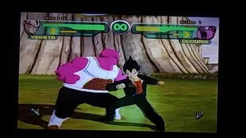 Dragon Ball Z Budokai(Gamecube)-Vegeta vs Dodoria II