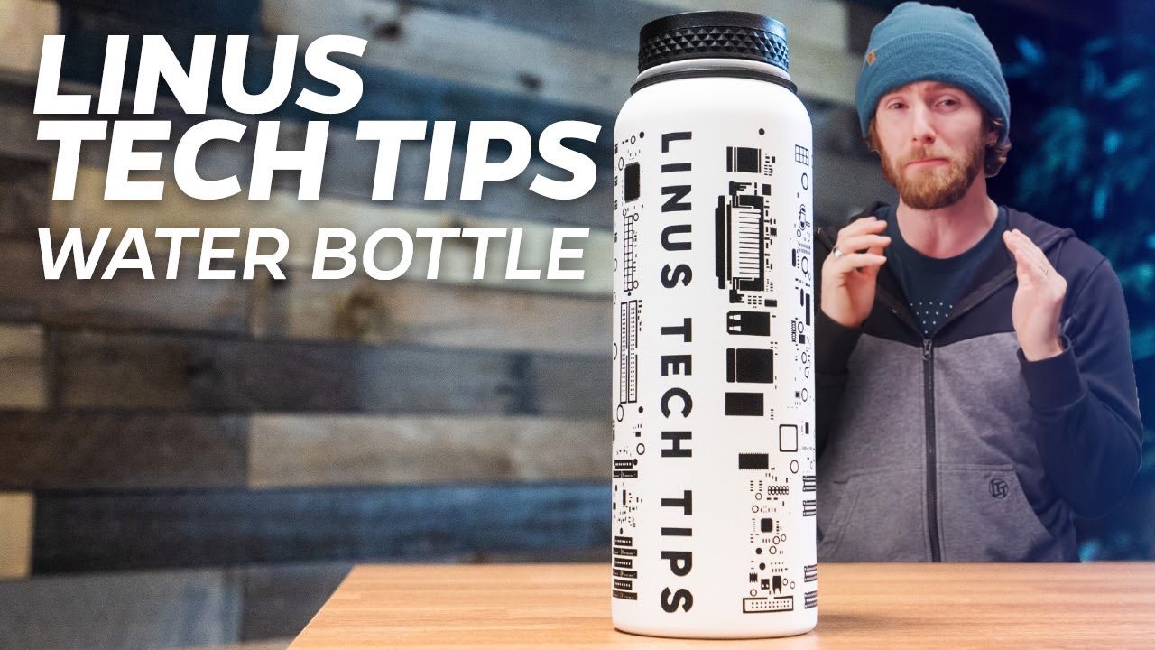 Insulated Water Bottle - 64oz – Linus Tech Tips Store