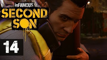 Infamous Second Son Walkthrough Part 14 - Reggie Takes Flight FACECAM Lets Play / Infamous