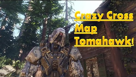 SICK CROSS MAP TOMAHAWK ON REDWOOD!