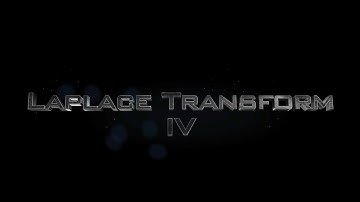 Laplace Transform IV- Ravi Gupta