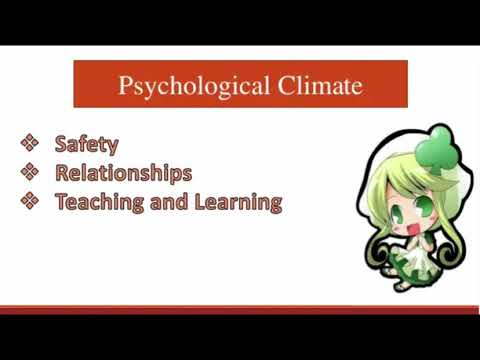 MODULE 23: SCHOOL/CLASSROOM CLIMATE AND SOCIAL EMOTIONAL LEARNING