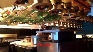 1Click SMT Online Selective Soldering Machine FLEX-400 Test Video