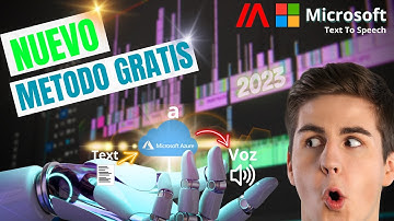 IA Text to Speech, NUEVO Método 2023 (Texto a Voz) Gratis Azure