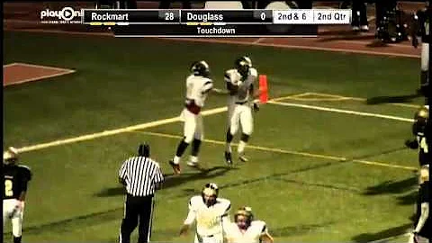 Rockmart RB Brian Middlebrooks 13 Yard TD Run