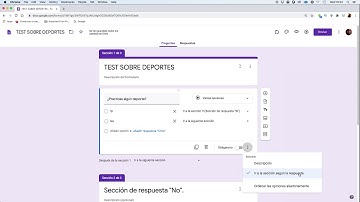 📣  Crear Preguntas filtro en Google Formularios