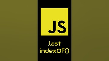 13) LastIndexOf - JS Array Methods Under A Minute #Shorts