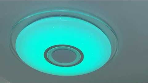 Offdarks Speaker music LED Ceiling Light APP Remote control