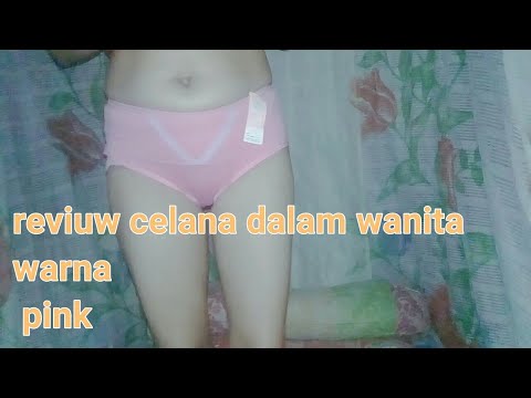 Reviuw celana dalam wanita warna pink