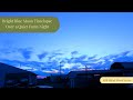 Bright Blue Moon Timelapse Over a Quiet Farm Night