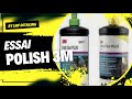 Essai polish 3m fastcut et fine plus vert et jaune