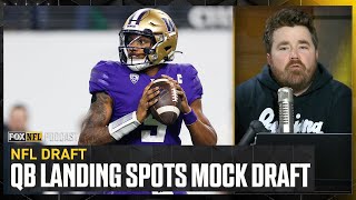 NFL Mock Draft 2.0: QB predictions ft. Michael Penix Jr, Drake Maye \& J.J. McCarthy | NFL on FOX Pod