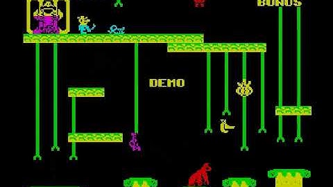 Donkey Kong Jr. by Thomas Busse (ZX Spectrum)