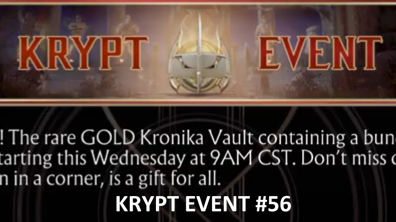 MK11 Krypt Event #56