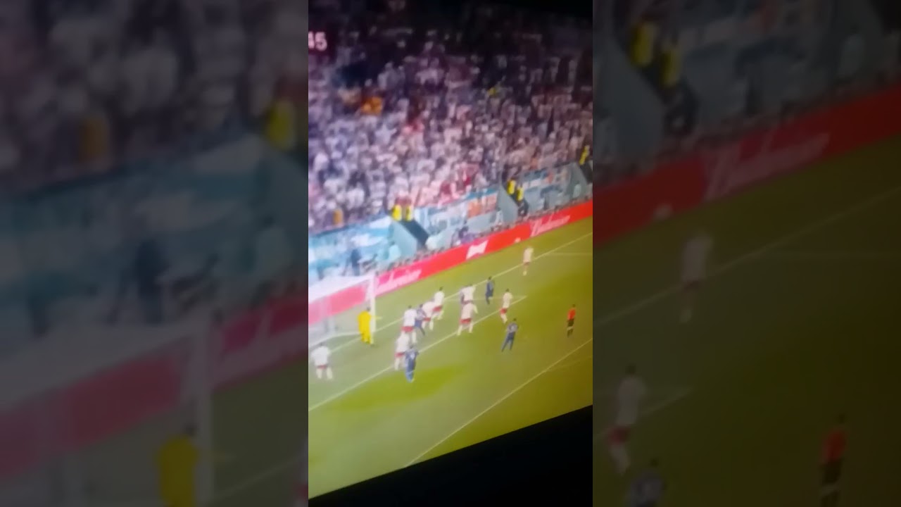 penalty kick. messy free kick. 